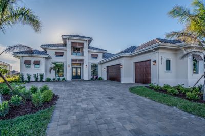 Elegant Masonry Entrance