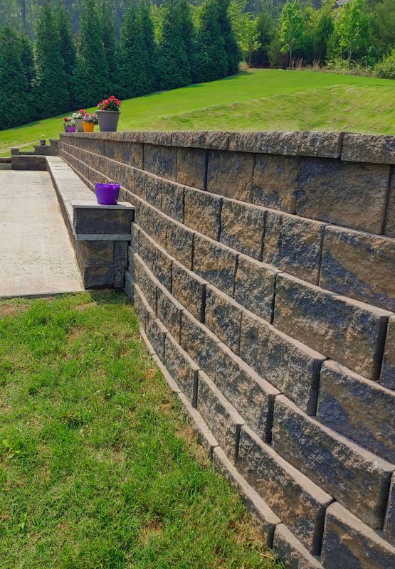 Retaining Wall Finish