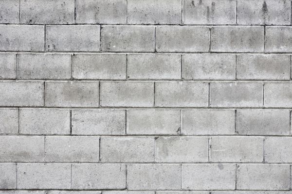 Cinder Block Wall Repair in Canton